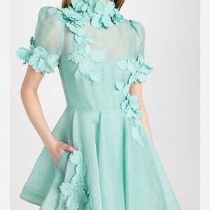 Zimmermann High Tide Lift Off Flower Mini Dress